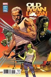 Old Man Logan Vol 2 21 Past Lives Connecting Variant A