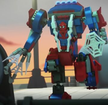 Spider mech lego best sale