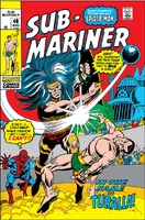 Sub-Mariner (Vol. 2) #40 " --- Under the Name of Ritual --" Release date: May 4, 1971 Cover date: August, 1971