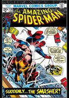 Amazing Spider-Man #116 "Suddenly...The Smasher!" Release date: October 10, 1972 Cover date: January, 1973