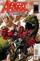 Avengers Academy #12 "Put Away Childish Things" Release date: April 20, 2011 Cover date: June, 2011