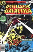 Battlestar Galactica #1 "Battlestar Galactica" Release date: December 12, 1978 Cover date: March, 1979