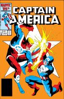 Captain America #327 "Clashing Symbols" Release date: December 2, 1986 Cover date: March, 1987