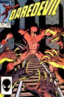 Daredevil #213 "The Blindness Men Wish For" Release date: August 28, 1984 Cover date: December, 1984