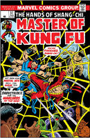 Master of Kung Fu #37 "Web of Dark Death" Release date: November 11, 1975 Cover date: February, 1976