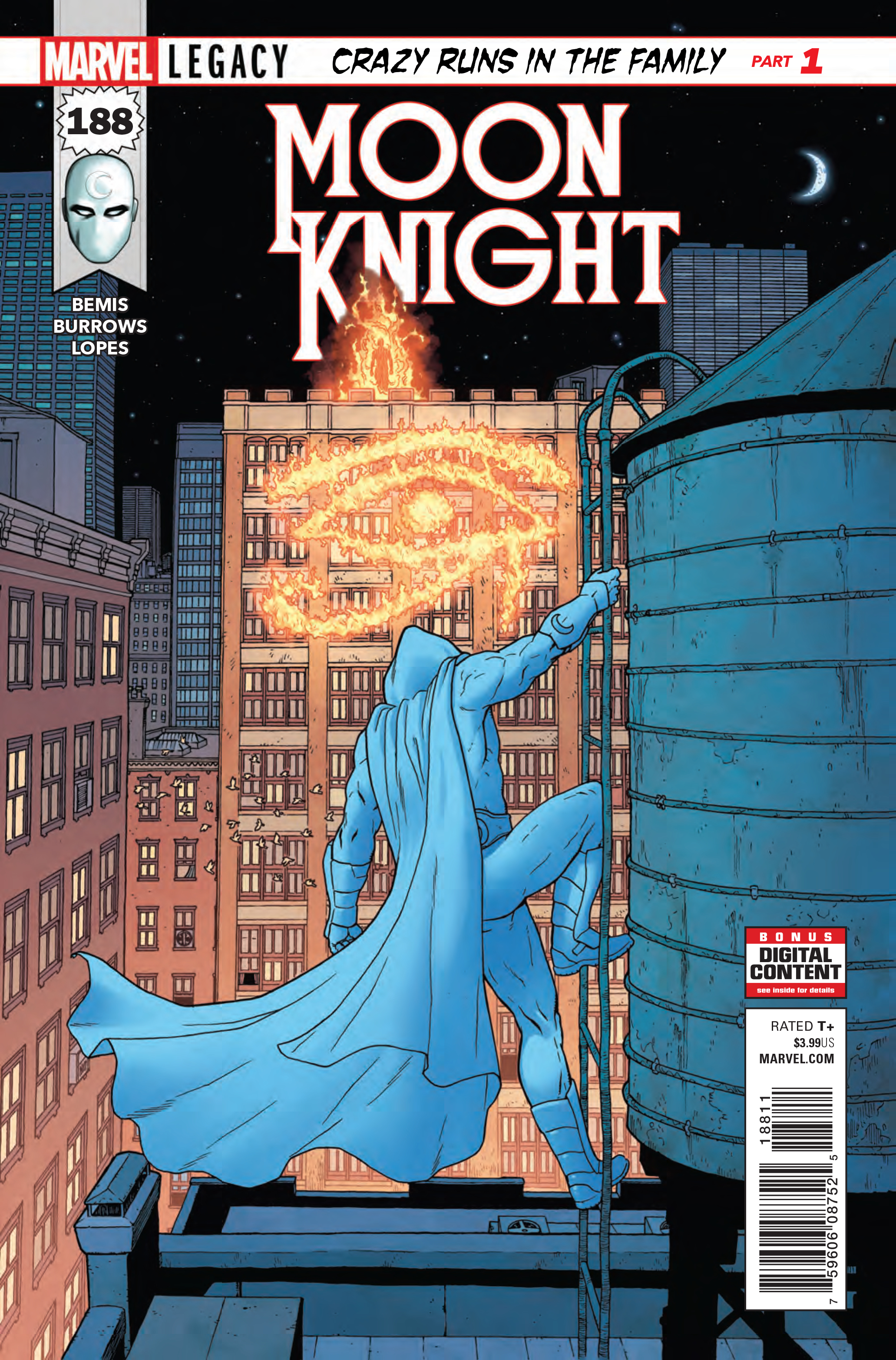 Página de Moon Knight # 1 - UNIVERSO HQ