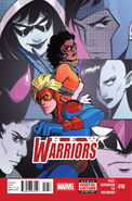 New Warriors Vol 5 #10 "The Warriors Defeated The High Evolutionary... but The Eternals are still watching Earth." (November, 2014)