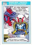 Spider-Man Presents Doctor Strange from Marvel Universe Cards Series I 0001