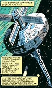 Stark Space Station from Iron Man Vol 1 294 001