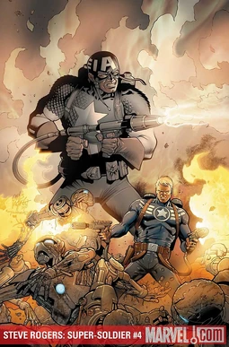 Steve Rogers Super-Soldier Vol 1 4 Textless