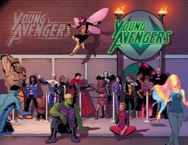 Young Avengers Vol 2 14 and 15 Textless Promo