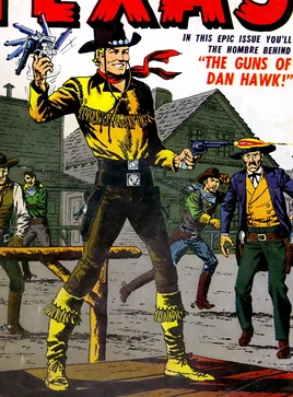 Dan Hawk (Earth-616) from The Kid from Texas Vol 1 1 Cover