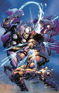 Deadpool Vol 5 18 Thor Battle Variant Textless