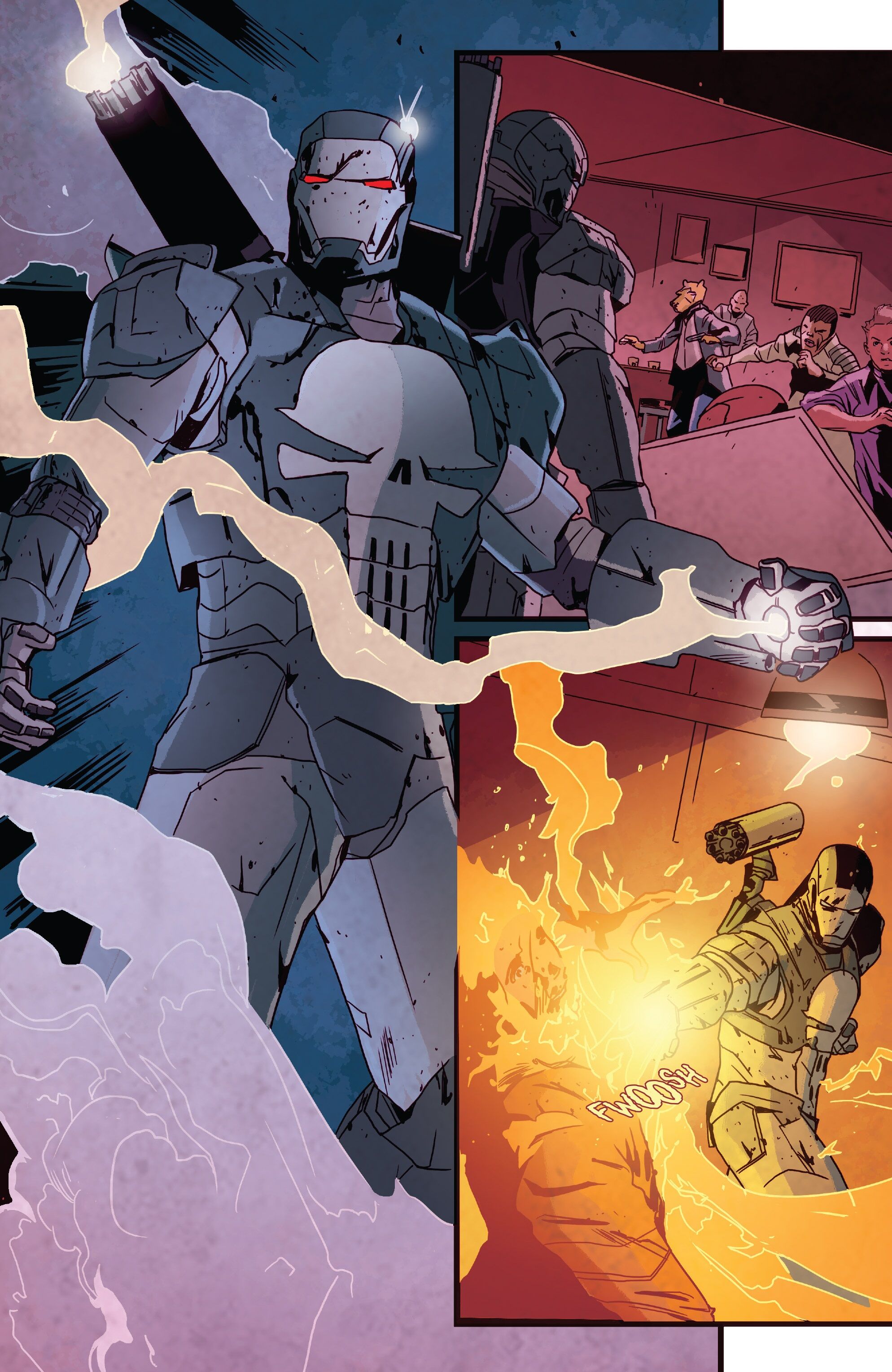 The punisher war machine armor 2025