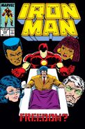 Iron Man #248 "Footsteps" (November, 1989)