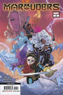 Marauders Vol 1 2 Second Printing Variant