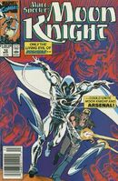 Marc Spector: Moon Knight #12 "A Time for Jackals" Release date: January 30, 1990 Cover date: March, 1990