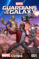 Available Marvel Universe Guardians of the Galaxy Infinite Comic #1 Release date: November 24, 2015 Cover date: January, 2016
