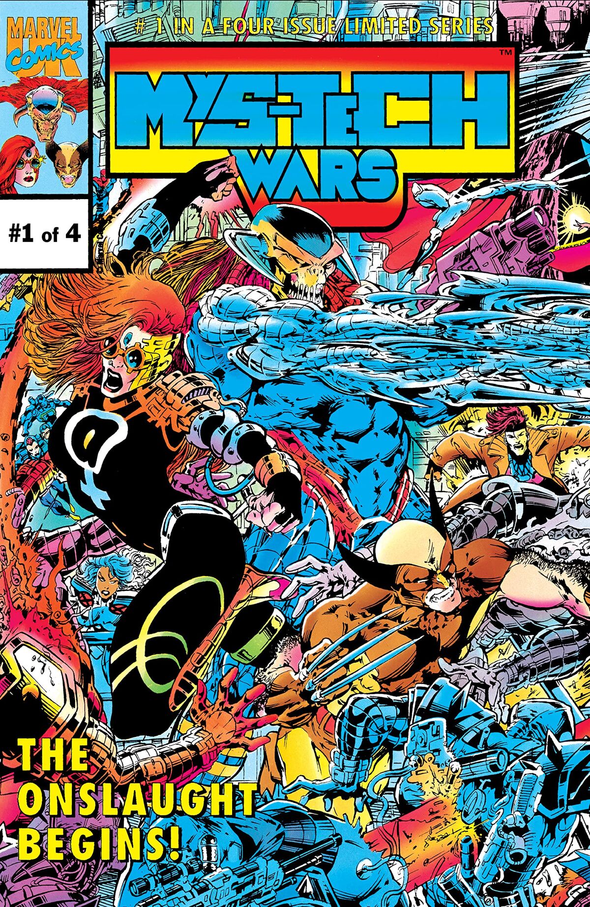 Mys-Tech Wars Vol 1 1 | Marvel Database | Fandom