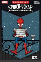 Spider-Verse Unlimited Infinity Comic #21 "Halloween Comics" Release date: October 25, 2022 Cover date: October, 2022