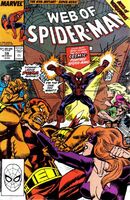 Web of Spider-Man #59 "With Great Power" Release date: October 3, 1989 Cover date: Mid December, 1989