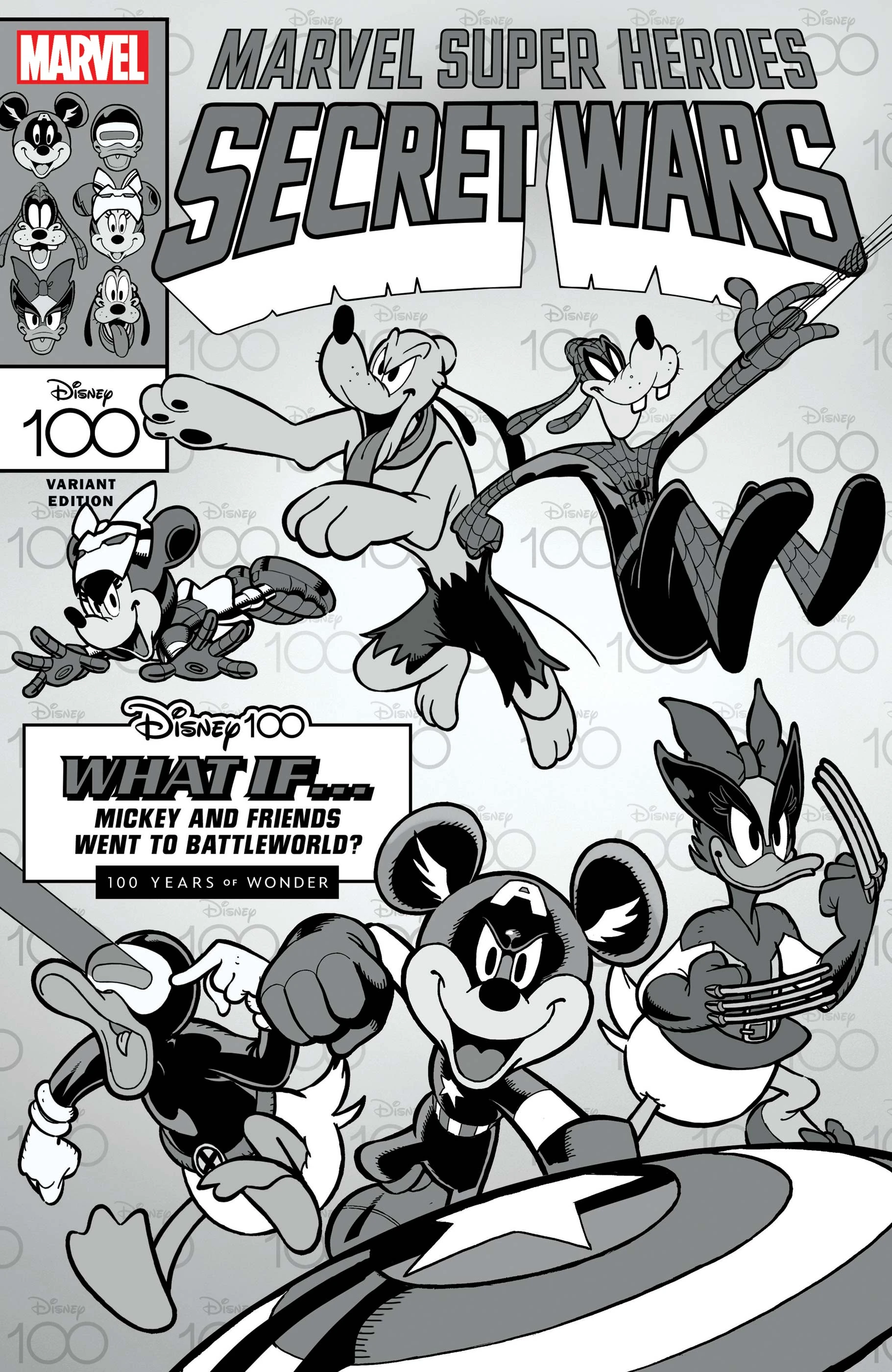 Heft (Disney100 Black and White Variant)