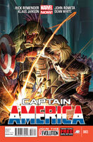 Captain America (Vol. 7) #3 "Castaway in Dimension Z: Chapter III" Release date: January 16, 2013 Cover date: March, 2013