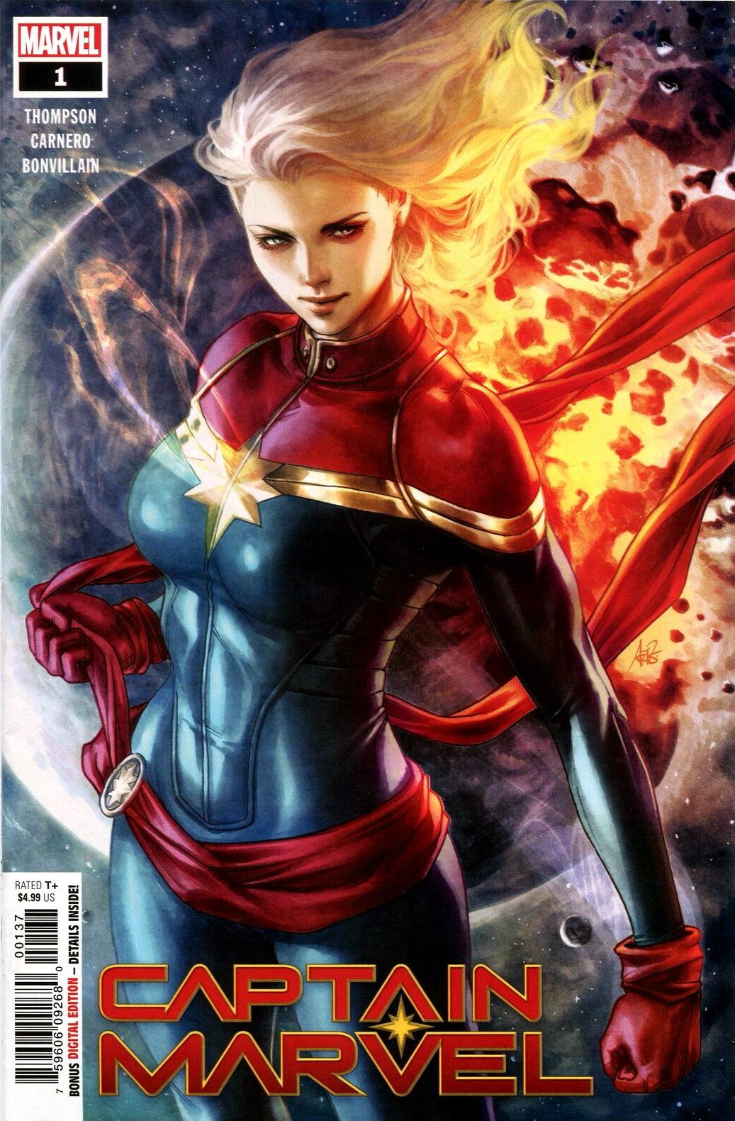 Comics And Comic Fanartikel Avengers Endgame Captain Marvel Issue 1 Rare 110 Movie Variant Cover 4550