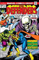 Defenders #32 "Musical Minds!" Release date: November 18, 1975 Cover date: February, 1976