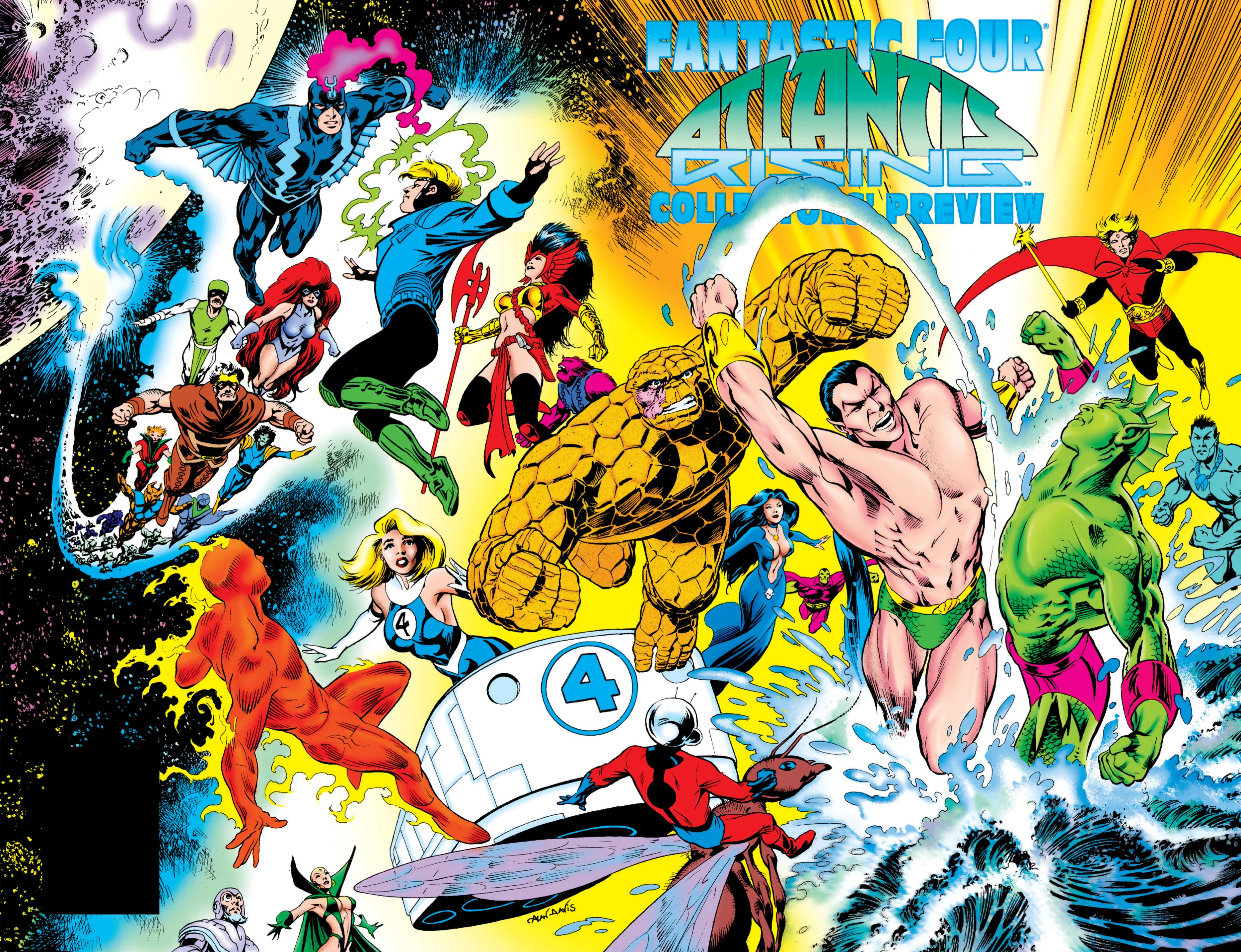 青年漫画 Fantastic Four/Inhumans: Atlantis Rising Fantastic Four: Atlantis Rising (1995) #2 | Comic Issues