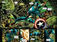 Hydra (Earth-616), Ophelia Sarkissian (Earth-616), Steven Rogers (Earth-616) and Richard Jones (Earth-616) from Captain America Reborn Vol 1 4 001