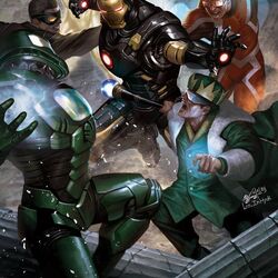Trojan iron store man