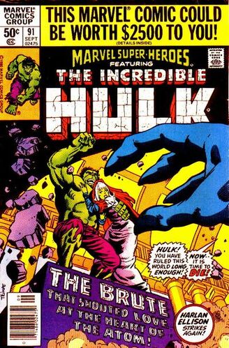 Marvel Super-Heroes Vol 1 91 | Marvel Database | Fandom