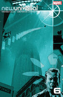 Available Newuniversal #6 "Tumble" Release date: May 23, 2007 Cover date: July, 2007