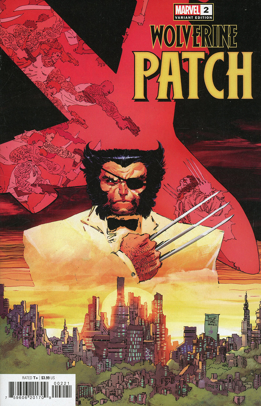 WOLVERINE PATCH #1 2ND PRINTING SHAW VARIANT 2022 