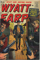 Wyatt Earp #10 "The O.K. Corral Gunfight!" Release date: January 14, 1957 Cover date: April, 1957