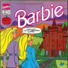 barbie marvel comics