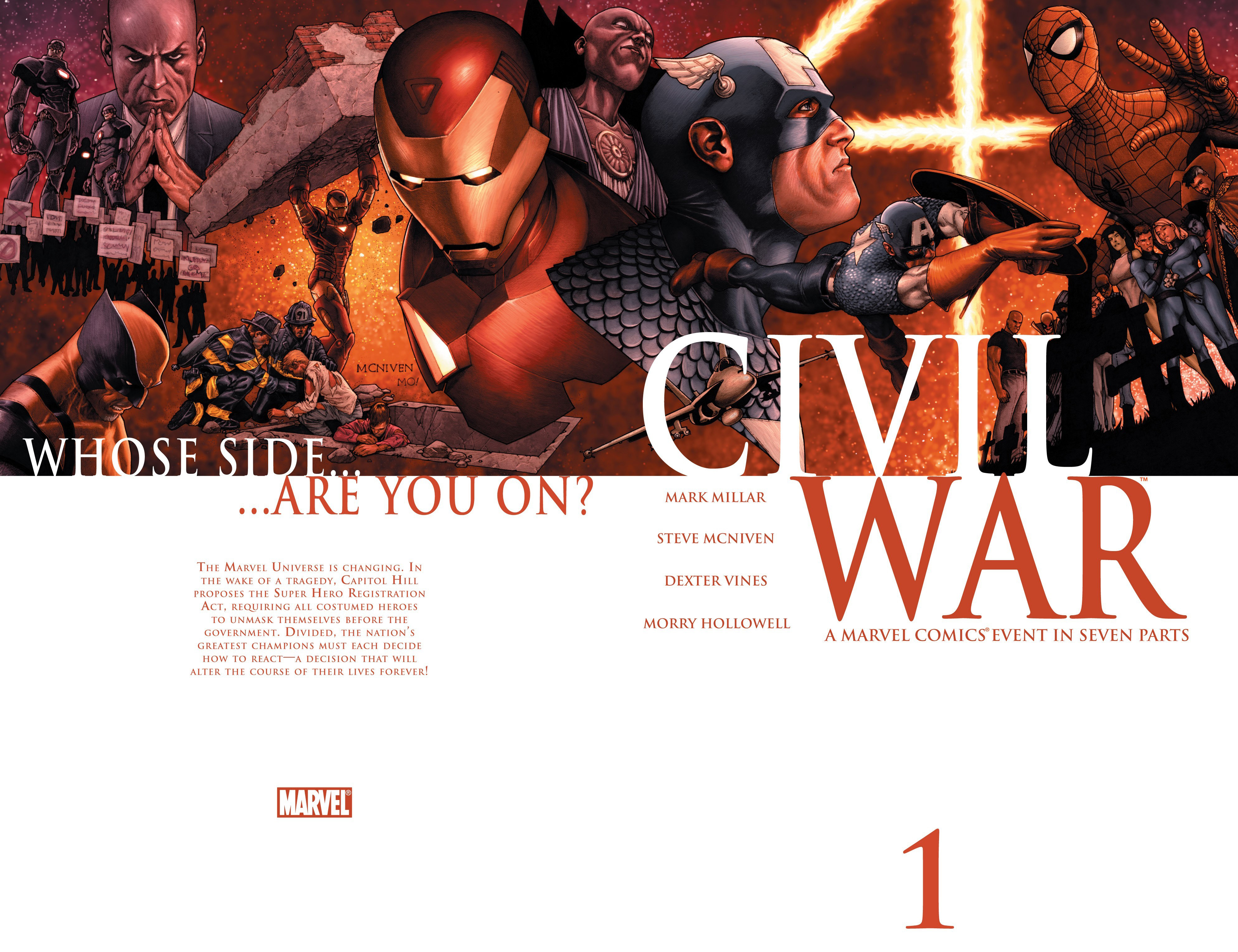 borde laringe Preceder Civil War Vol 1 1 | Marvel Wiki | Fandom