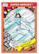 Janet Van Dyne (Earth-616) from Marvel Universe Cards Series I 0001