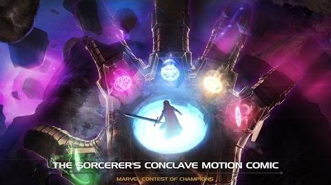 The Sorcerer's Conclave Motion Comic Marvel Contest of Champions