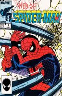 Web of Spider-Man #4 "Arms and the Man!" Release date: March 26, 1985 Cover date: July, 1985