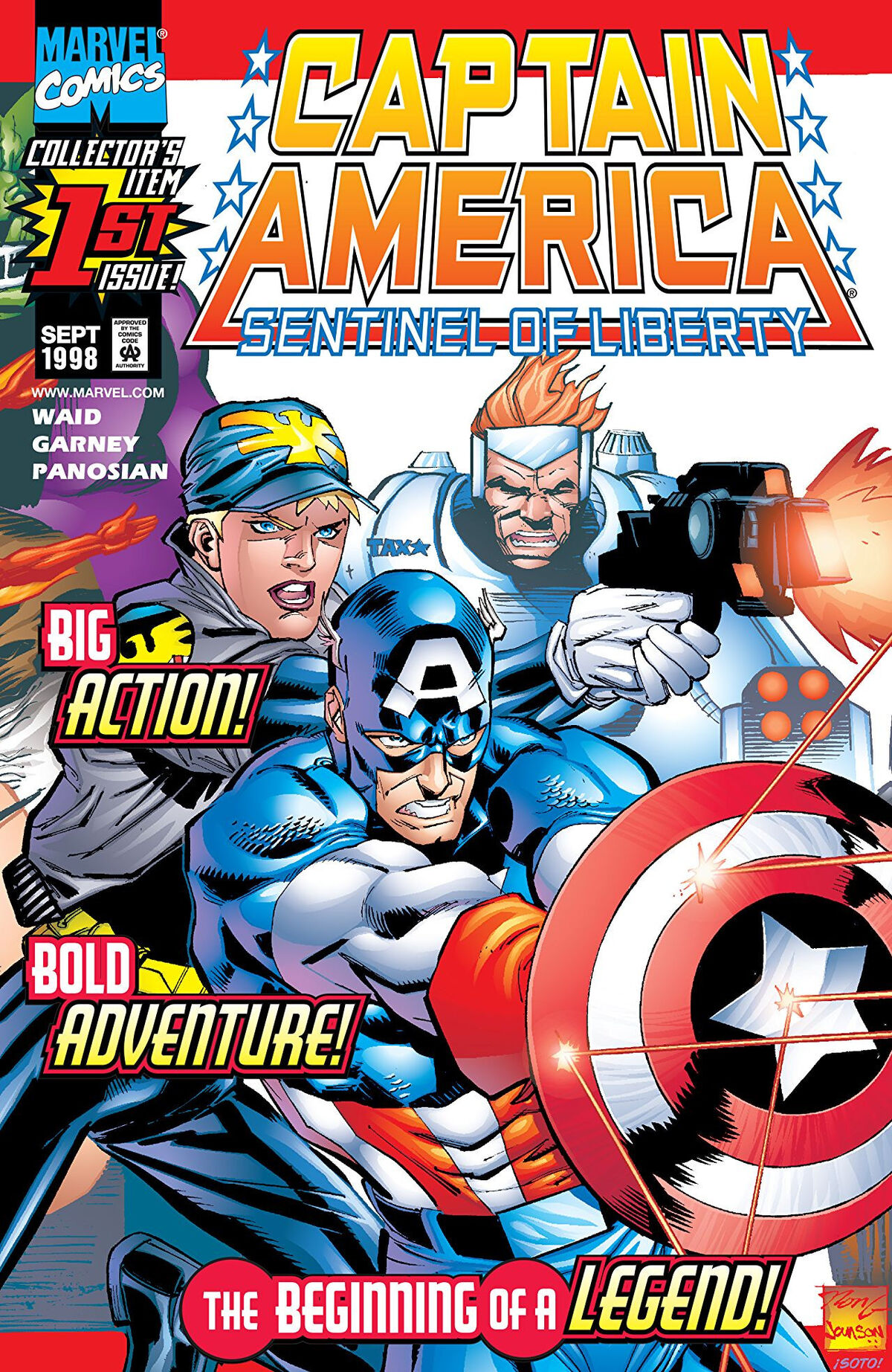Captain America: Sentinel of Liberty Vol 1 (1998–1999