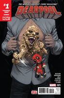 Deadpool (Vol. 5) #21 "Match du Grudge" Release date: October 26, 2016 Cover date: December, 2016