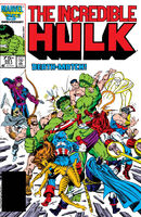 Incredible Hulk #321 "And the Walls Come Tumbling Down!" Release date: April 8, 1986 Cover date: July, 1986