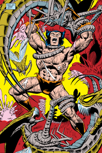 Wolverine fights for his life on Sleazeworld