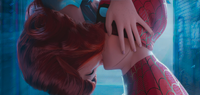 Peter Parker (Earth-1610B) and Mary Jane Watson (Earth-1610B) from Spider-Man Into the Spider-Verse 002