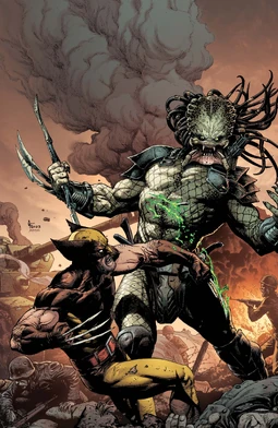 Predator vs. Wolverine Vol 1 2 Frank Virgin Variant