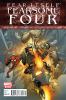 Fear Itself: Fearsome Four #3 "Part Three: Overcome" Release date: August 17, 2011 Cover date: October, 2011