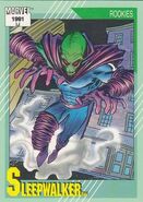 Sleepwalker (Earth-616) from Marvel Universe Cards Series II 0001