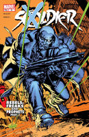 Soldier X #9 "Rebels, Freaks & Prophets - part 1" Release date: March 19, 2003 Cover date: May, 2003